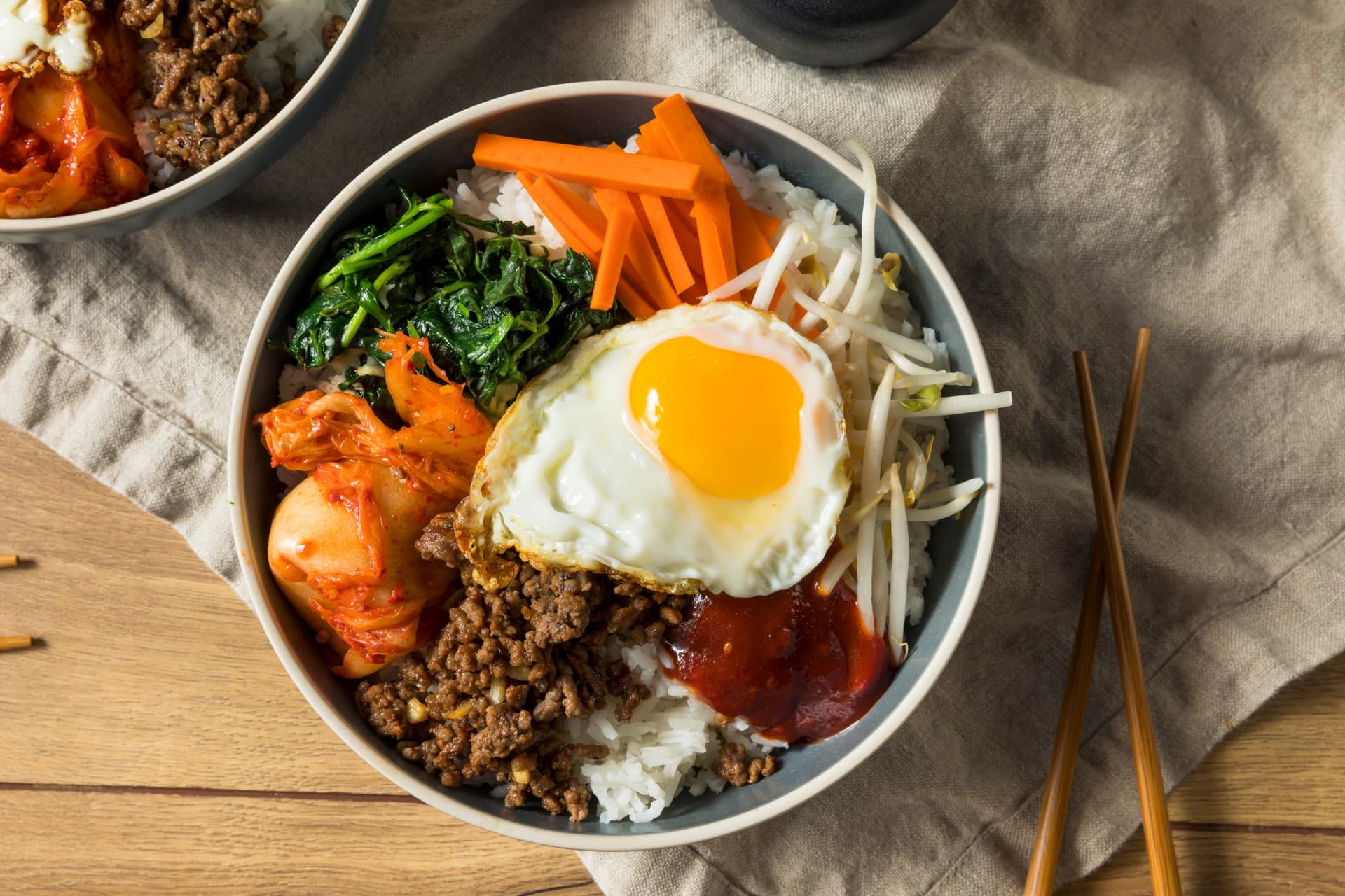 La recette du Bibimbap coréen