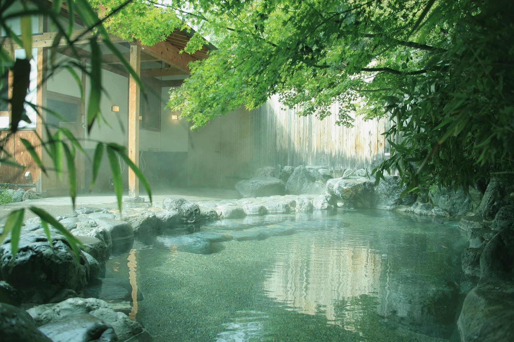 Les sources chaudes d'Asama
